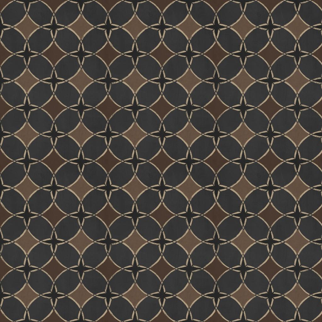 Coffee & Co 007-090 Foulard Black - Quilted Strait