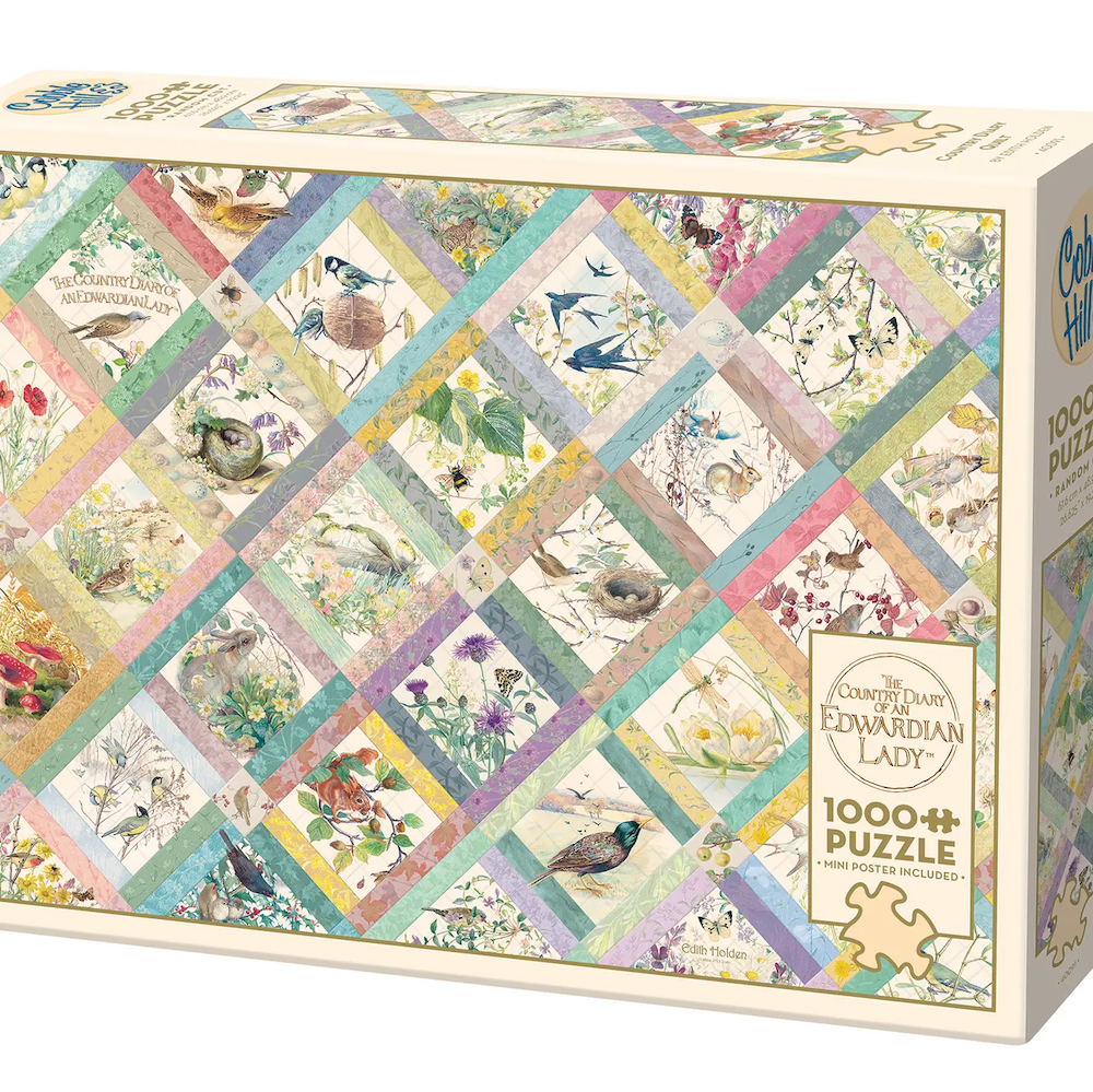 Country Diary Quilt Puzzle - Quilted Strait