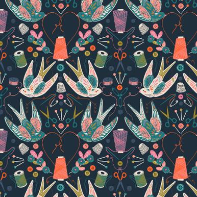 Country Sewing Club 1031 Stitch & Song - Quilted Strait