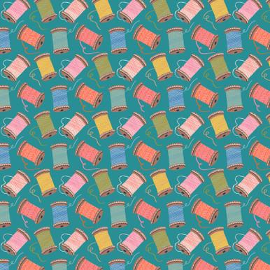 Country Sewing Club 1034 Bobbins - Quilted Strait
