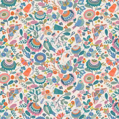 Country Sewing Club 1035 Finch & Flora - Quilted Strait