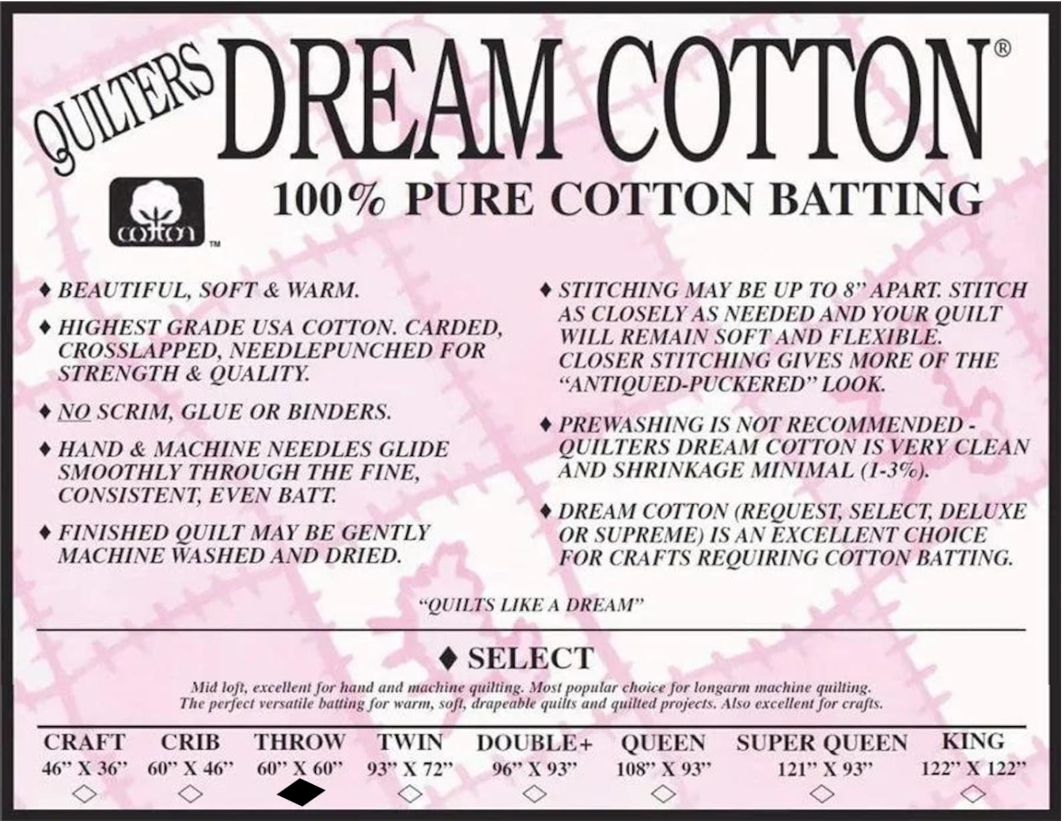Batting | Quilted Strait