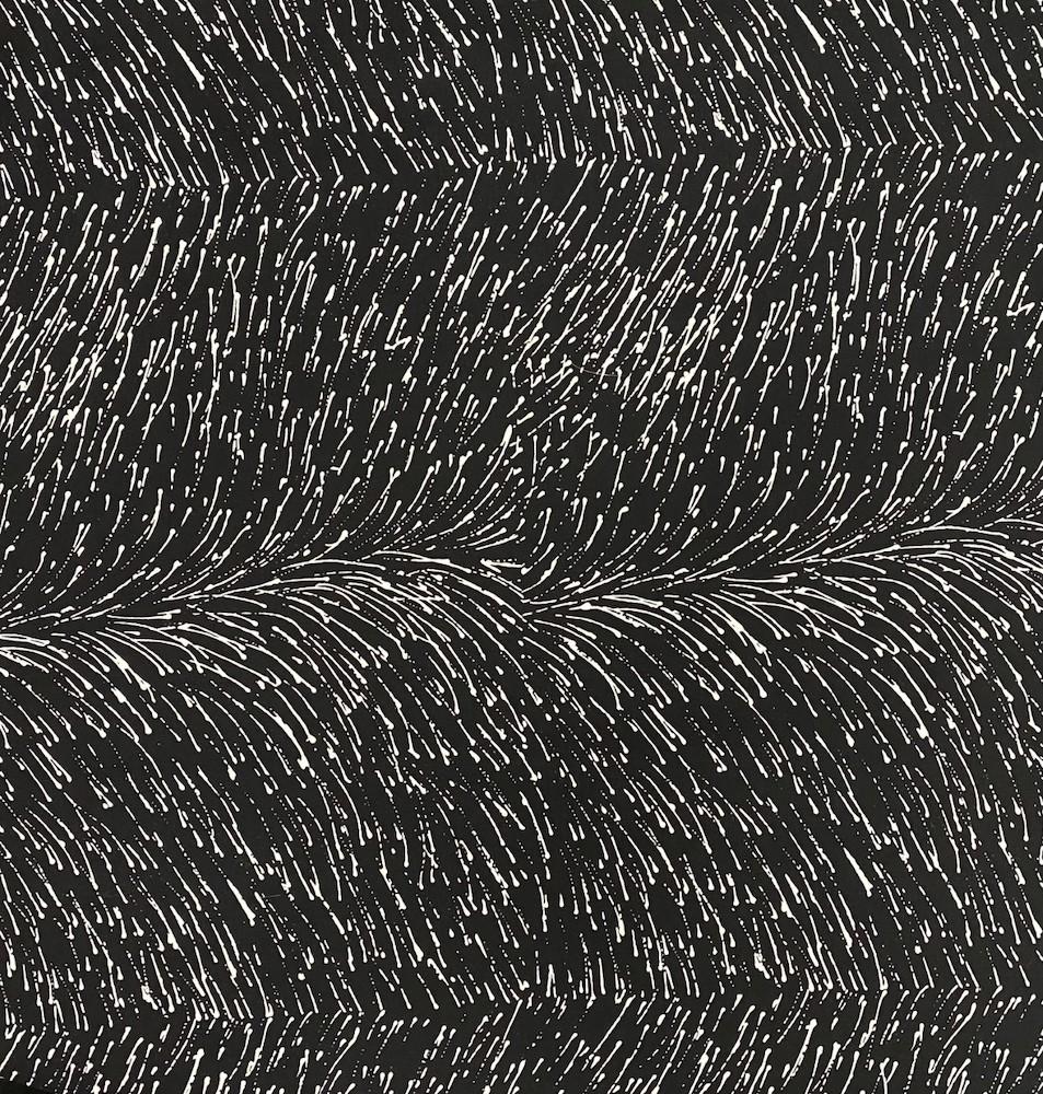 Dropping Seeds Black - Quilted Strait