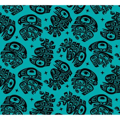 Eagle's World 53005 Teal Tone On Tone