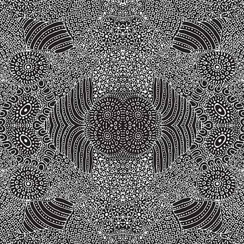 Waterhole Black - Quilted Strait