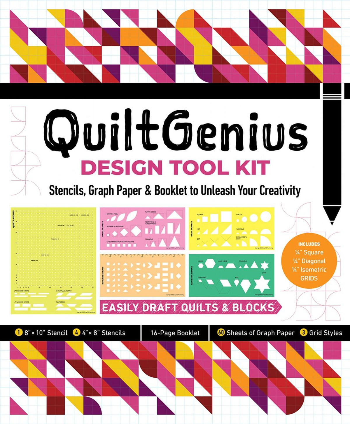 QuiltGenius Design Tool Kit - Quilted Strait