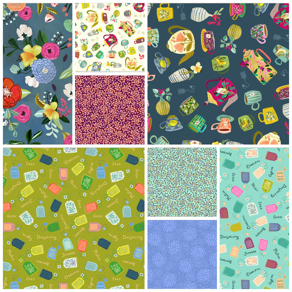 Teacup Fat Quarter Bundle