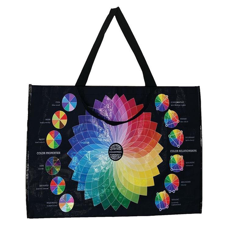 Quilters Color Wheel Tote Bag (FM)