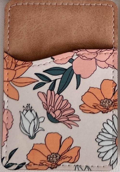 Boho Flower Phone Wallet (FM)