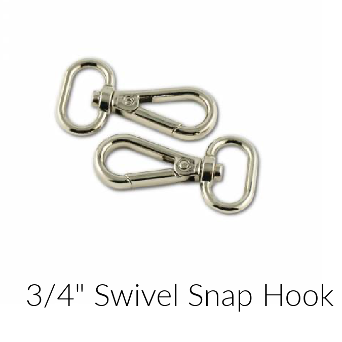 Swivel Hook 3/4&quot; Set/2