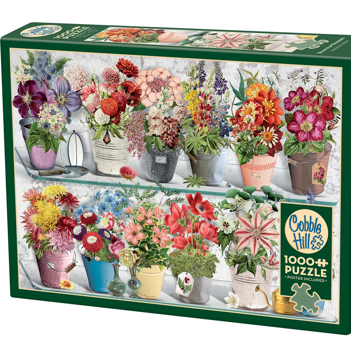 Beaucoup Bouquet Puzzle - Quilted Strait