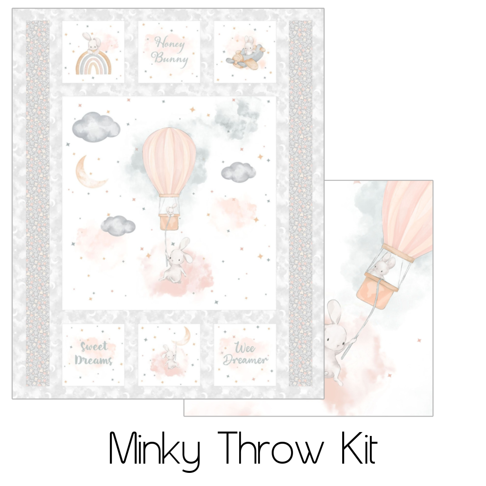 Honey Bunny Minky Kit