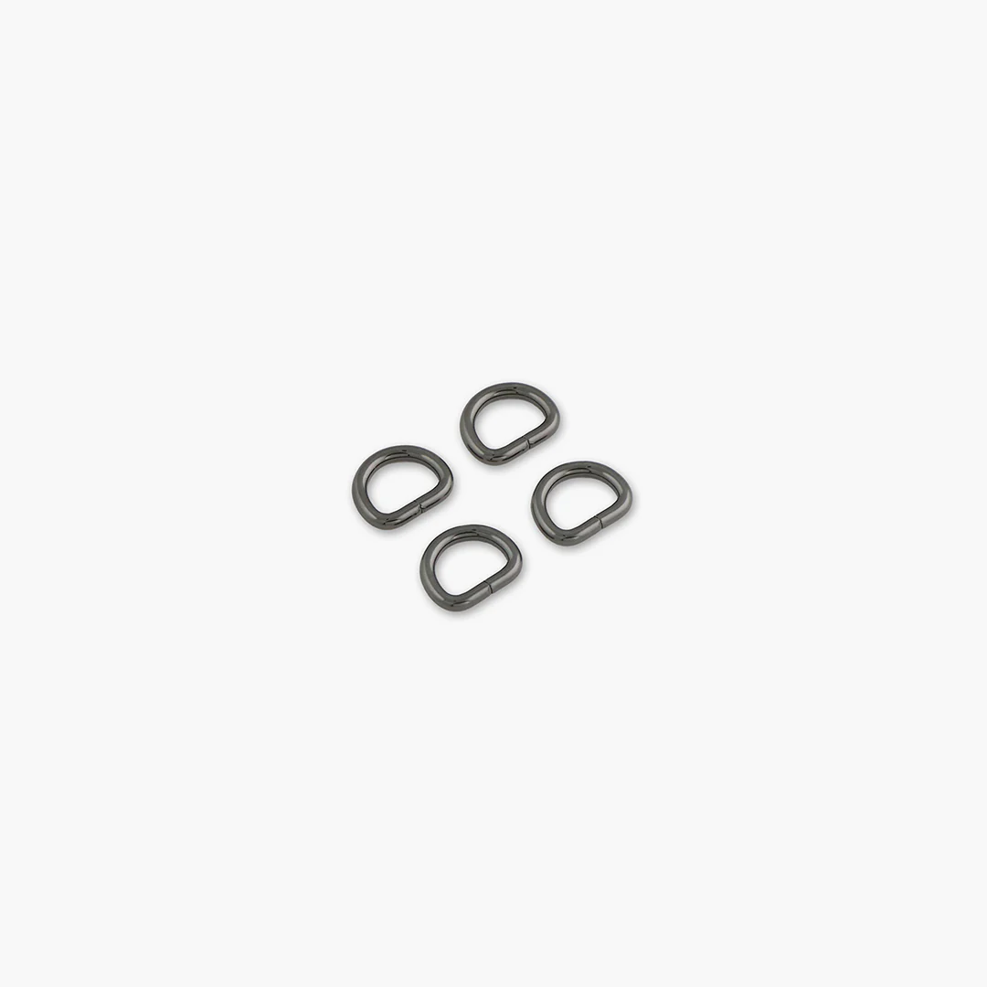 1/2&quot; D Rings Gunmetal
