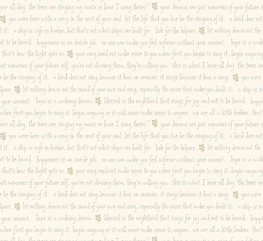 A Song To Sing 1708-L