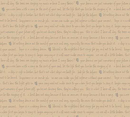 A Song To Sing 1708-N