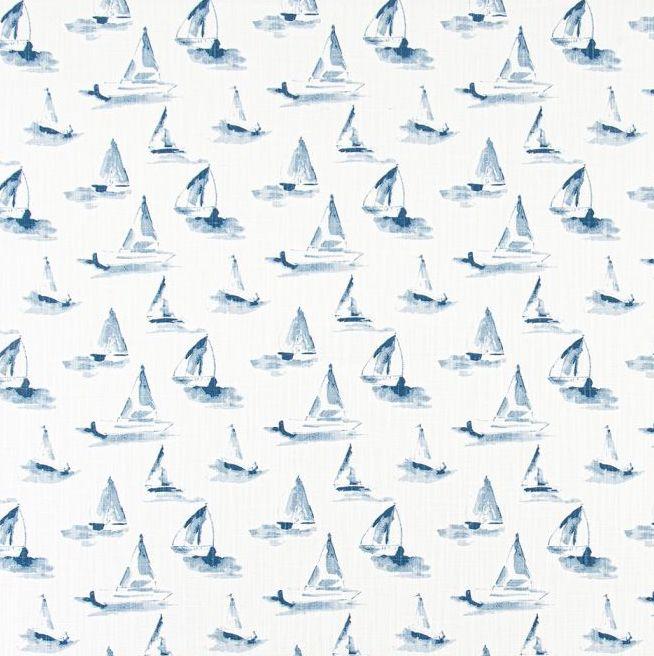 Sea View Mist Slub Canvas - Quilted Strait