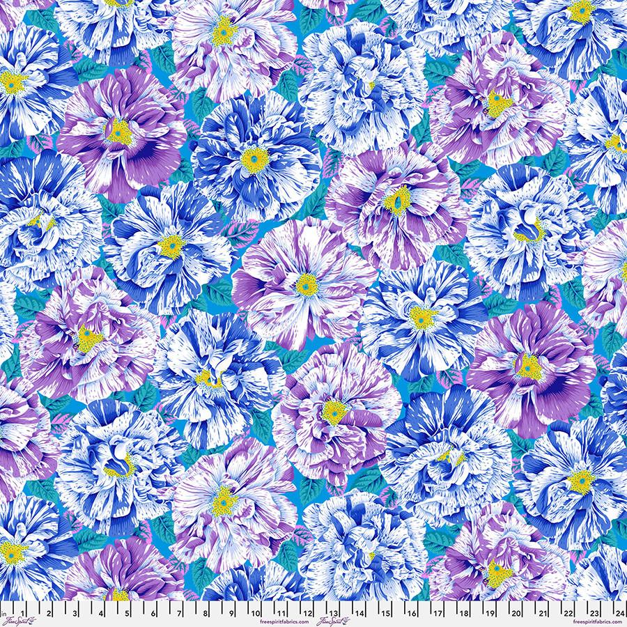 Bouffant 061 Blue - Quilted Strait