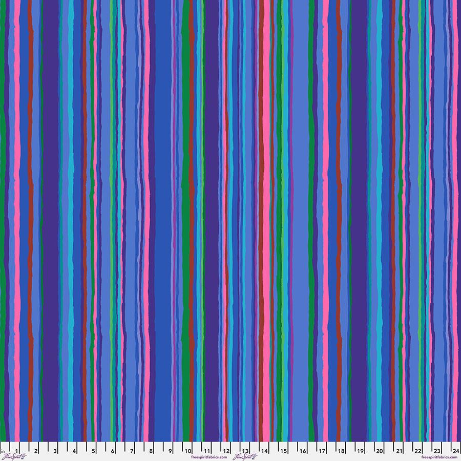 Echo Stripe 209 Blue - Quilted Strait