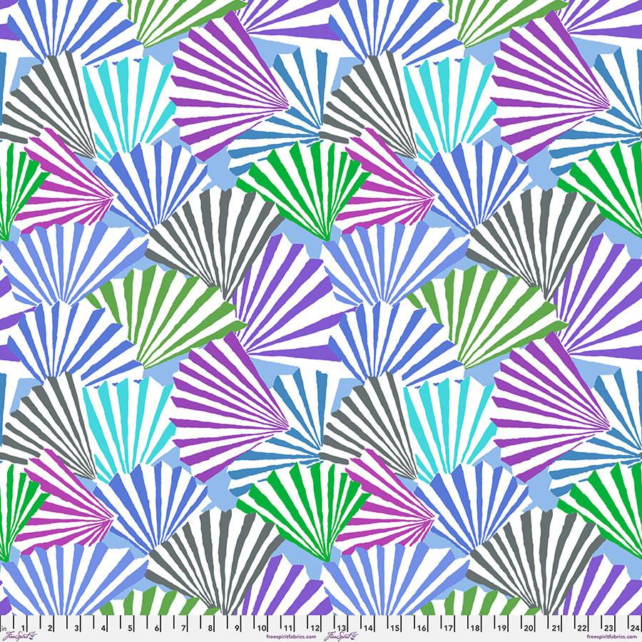 Fanfare 211 Blue - Quilted Strait