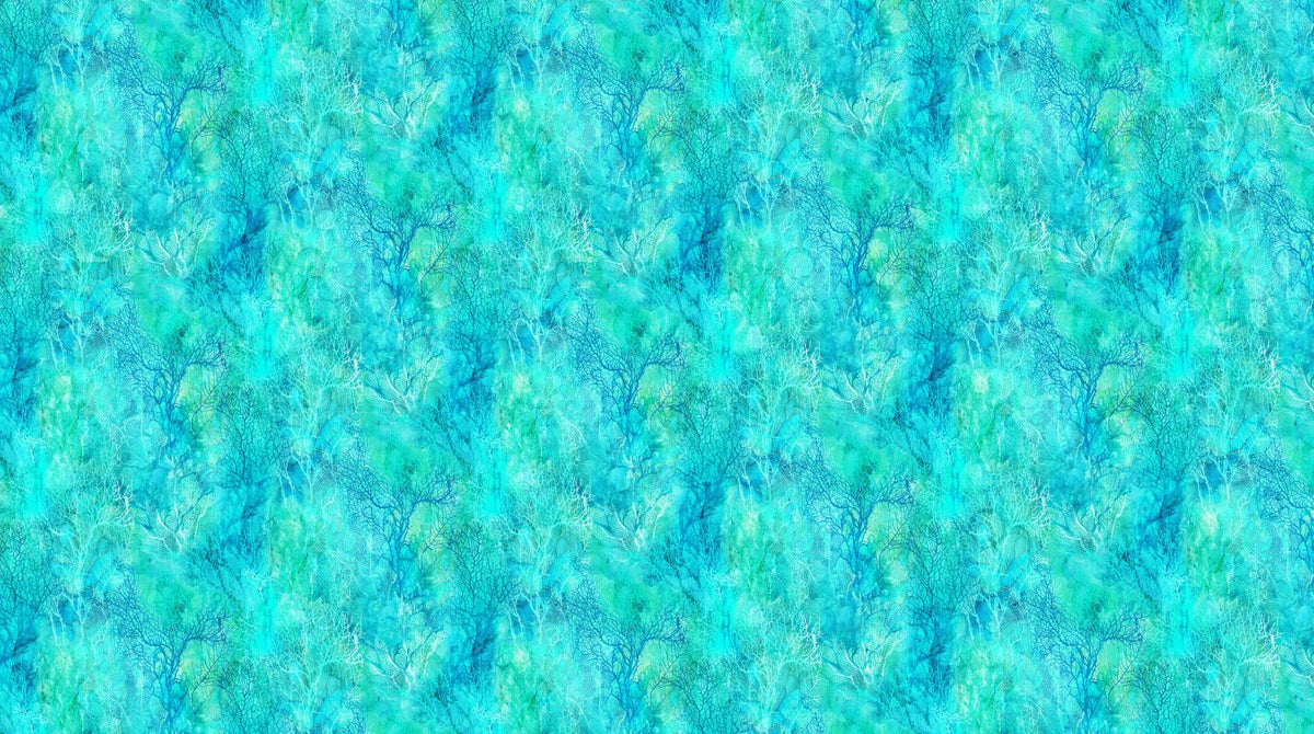 Coral Reef 28881-66 - Quilted Strait
