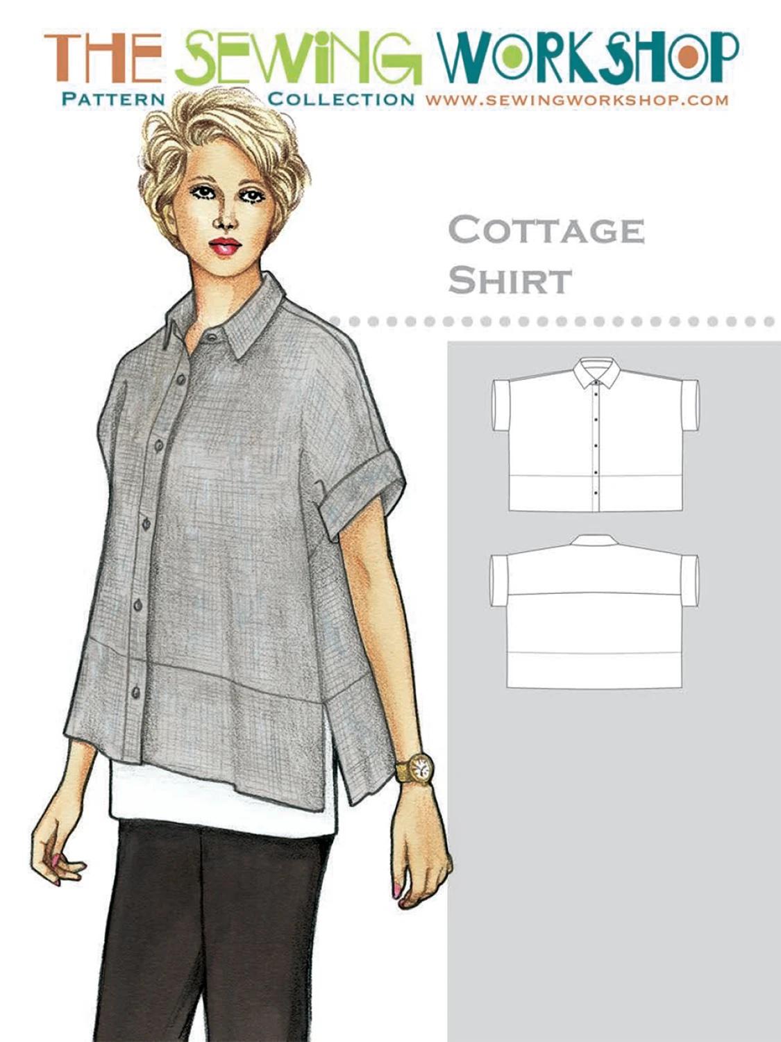 Cottage Shirt - Quilted Strait