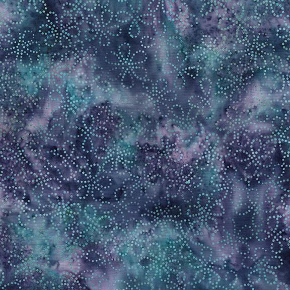 Fall 25 122562877 Floral Dots Multi Turquoise Purple - Quilted Strait
