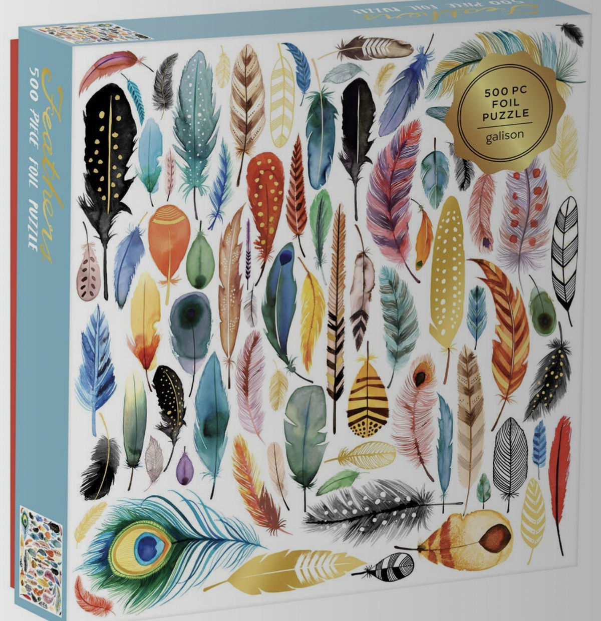 Feathers 500 Piece Puzzle