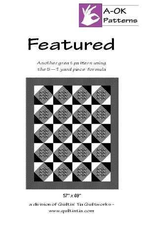Featured Five Yard Quilt Pattern