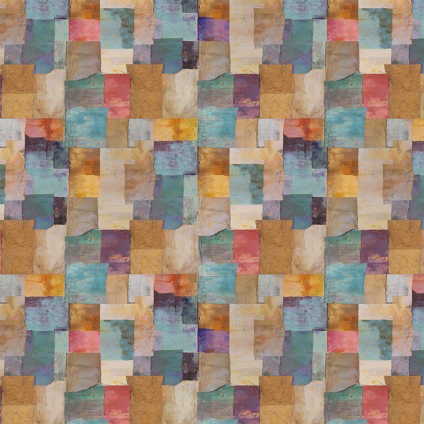 Feline Folk CD4487 Packed Tiles Multi