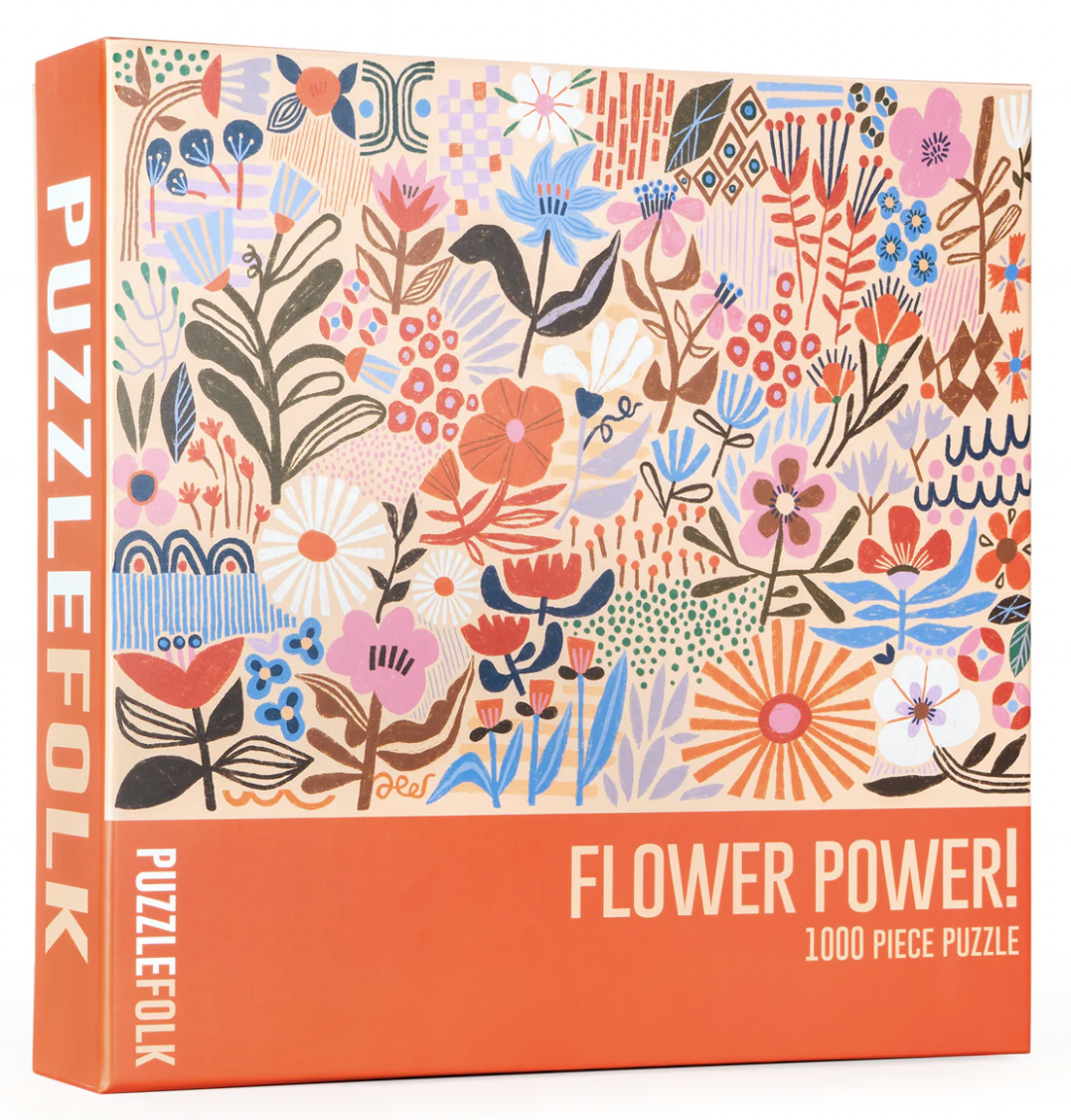 Flower Power 1000 Piece Puzzle - Quilted Strait