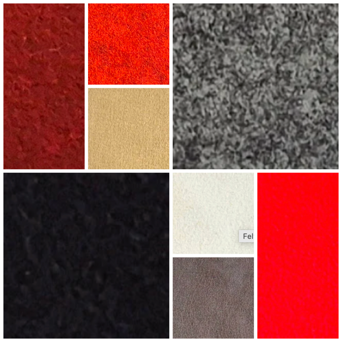 Forest Animals 8 Piece Wool Felt Bundle - Quilted Strait