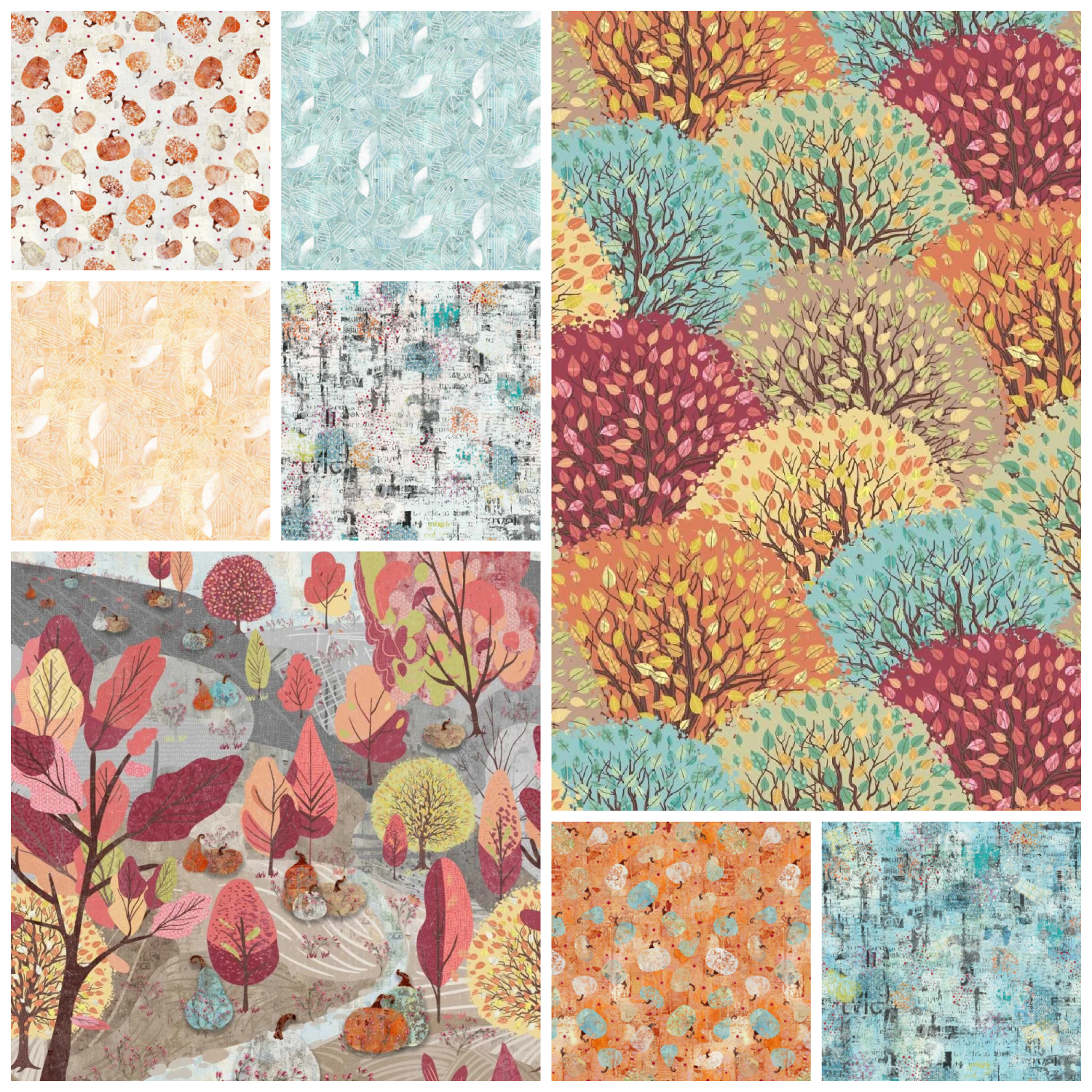 Free Falling Fat Quarter Bundle