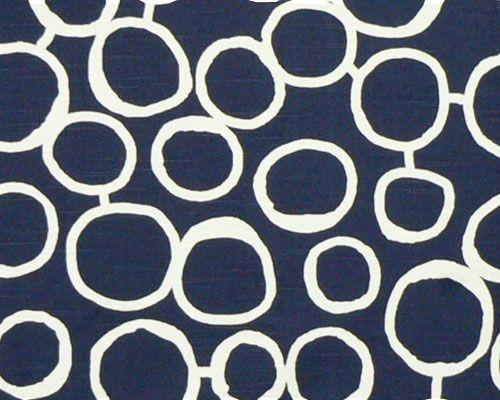 Freehand Navy Slub Canvas - Quilted Strait