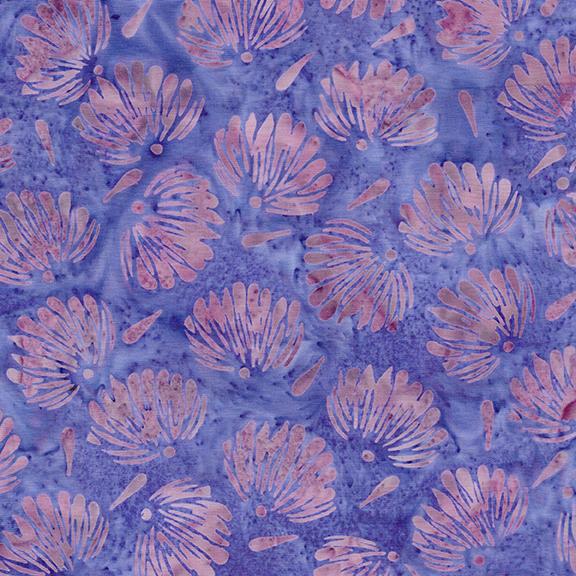 Garden Bloom 26890 26890 Fan Tossed Multi Purple Pink Iris - Quilted Strait