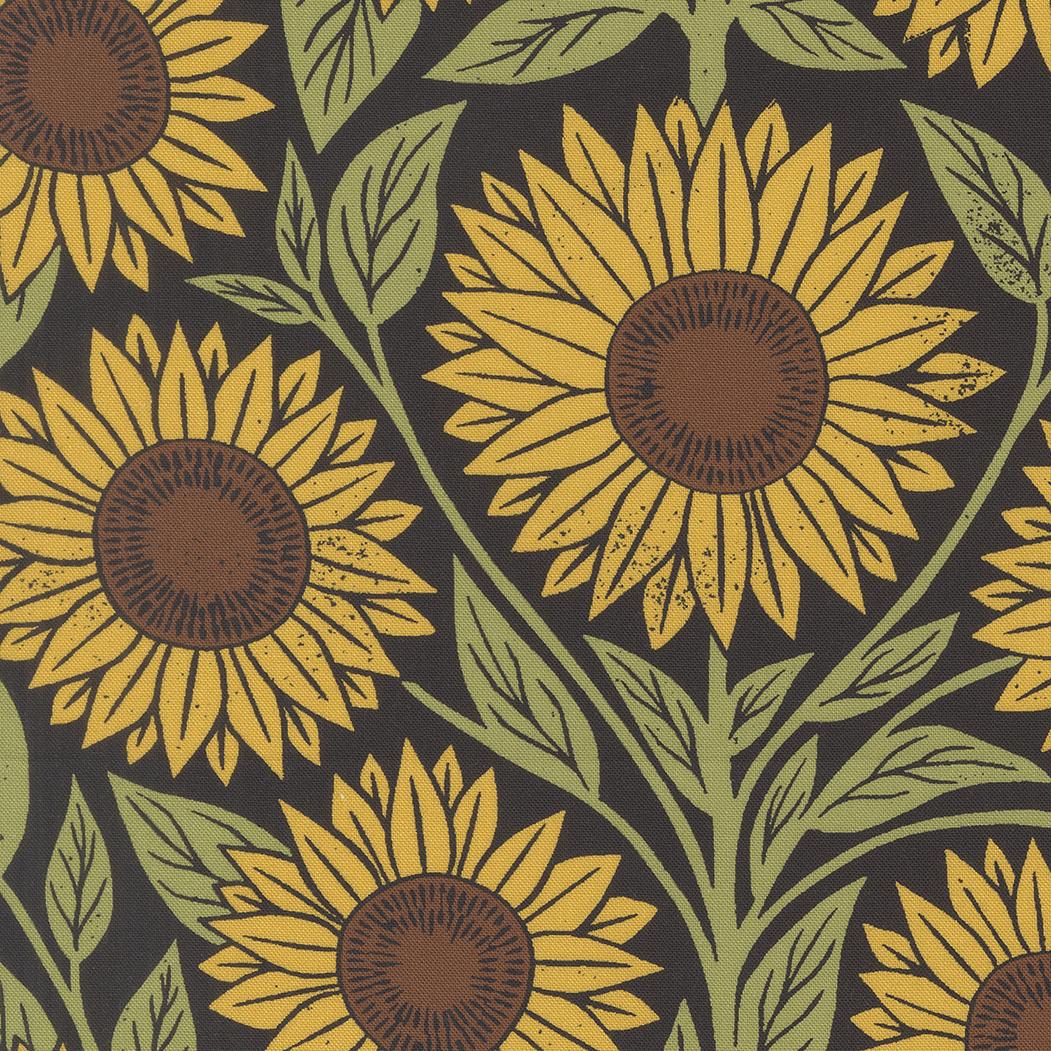 Garden Series 3320 17 Midnight - Quilted Strait