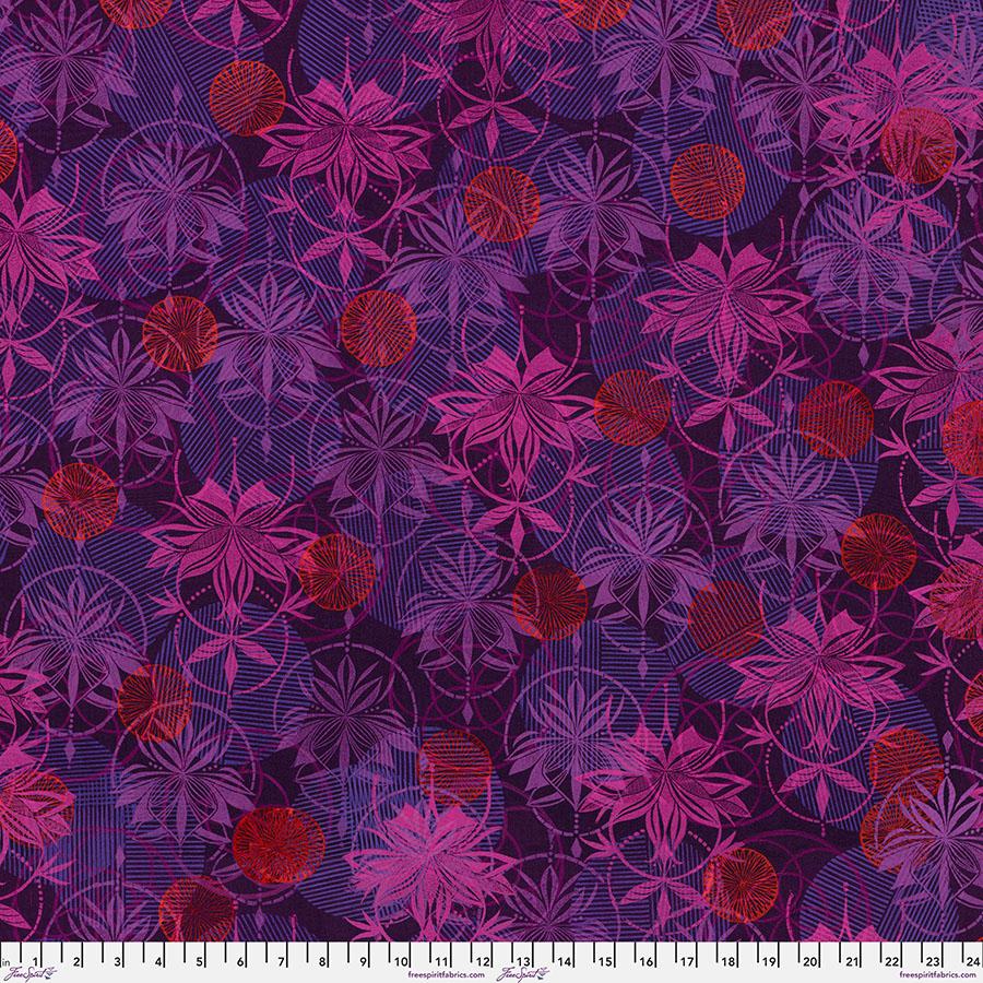 Grace 031 Aubergine - Quilted Strait