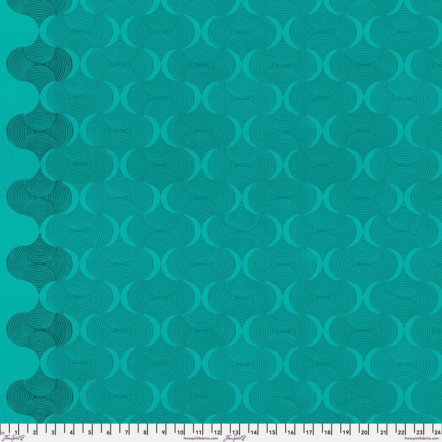 Grace 037 Teal - Quilted Strait