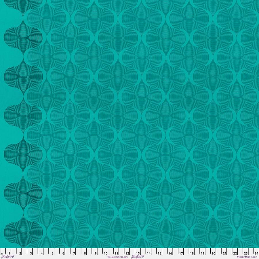 Grace 037 Teal - Quilted Strait