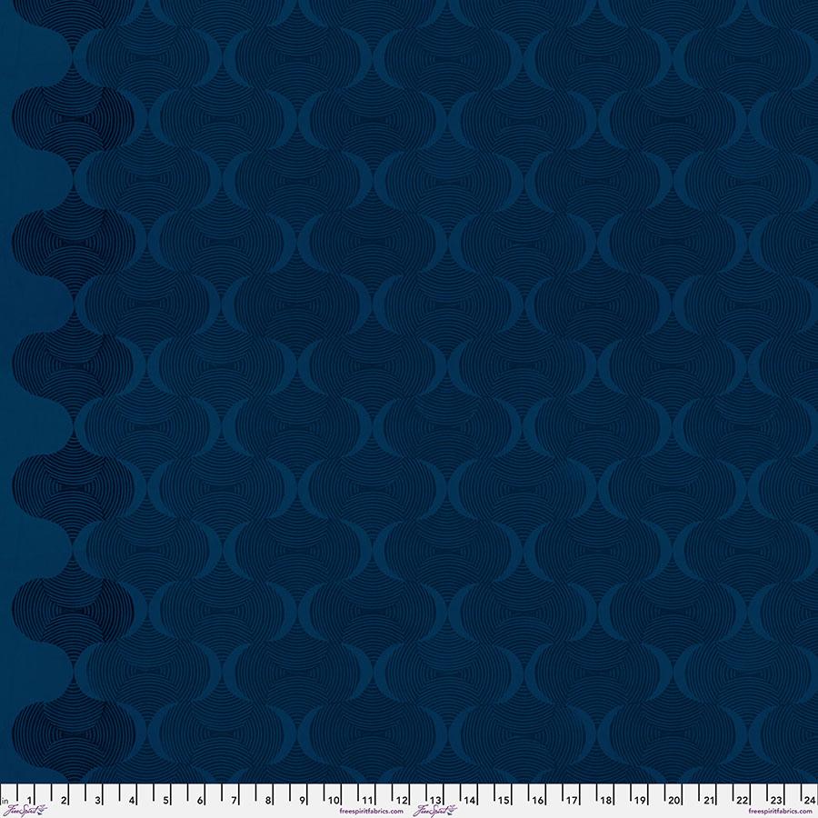 Grace 037 Indigo - Quilted Strait