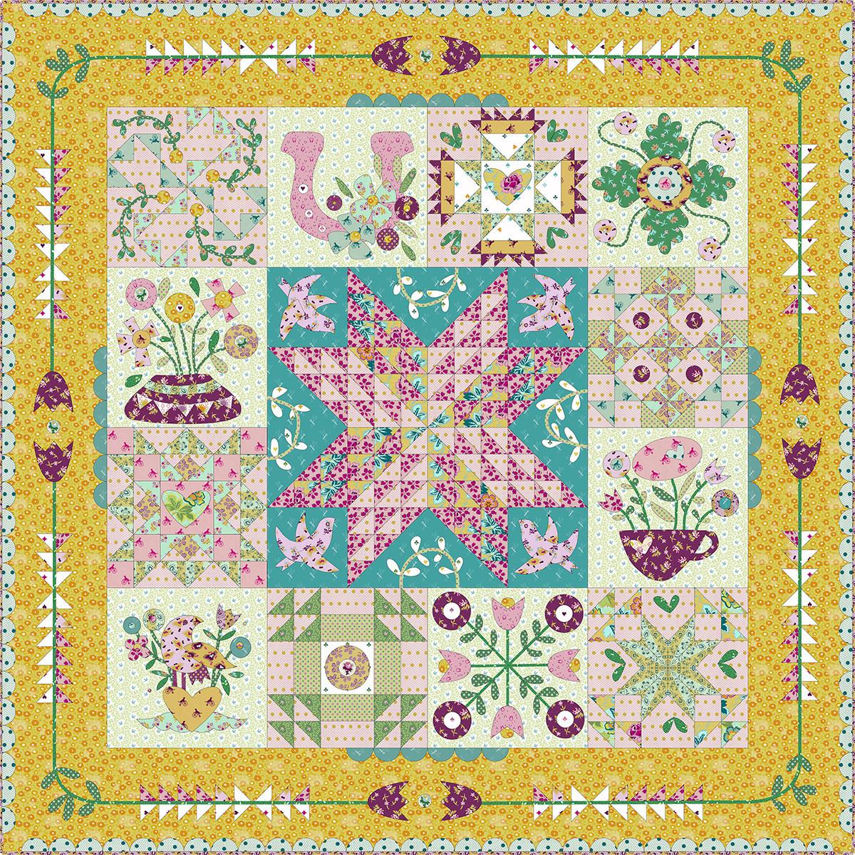 Hannah's Sampler Block of the Month