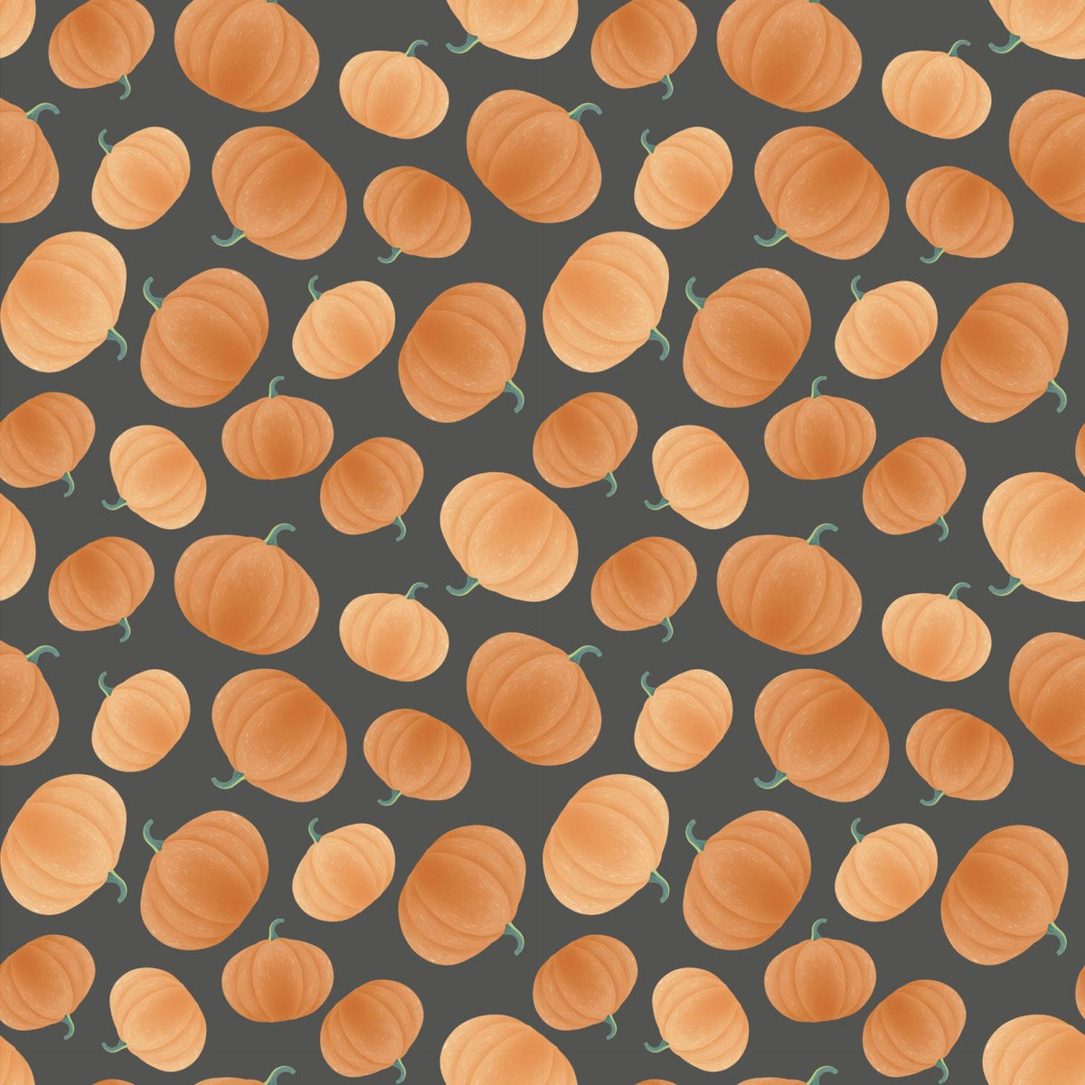 Hauntingly Yours 006-726 Pumpkins Gray