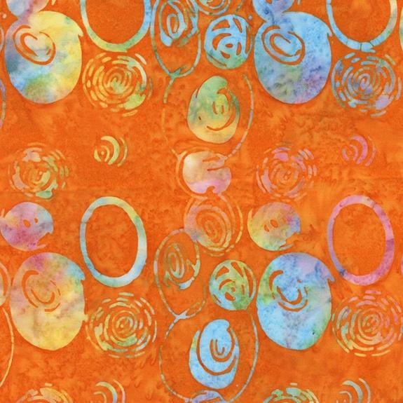Helix 8102Q-4 Orange - Quilted Strait