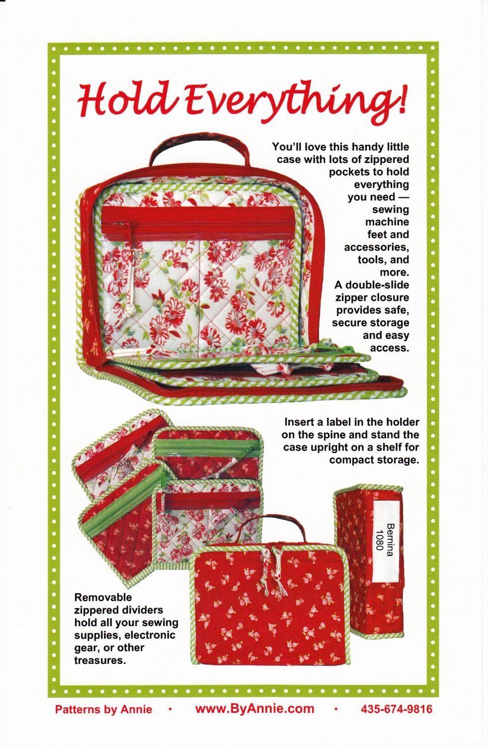 Hold Everything Bag Pattern