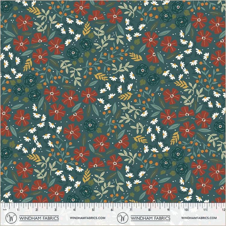 Honeycrisp 55192-4 Efflorescent Spruce - Quilted Strait