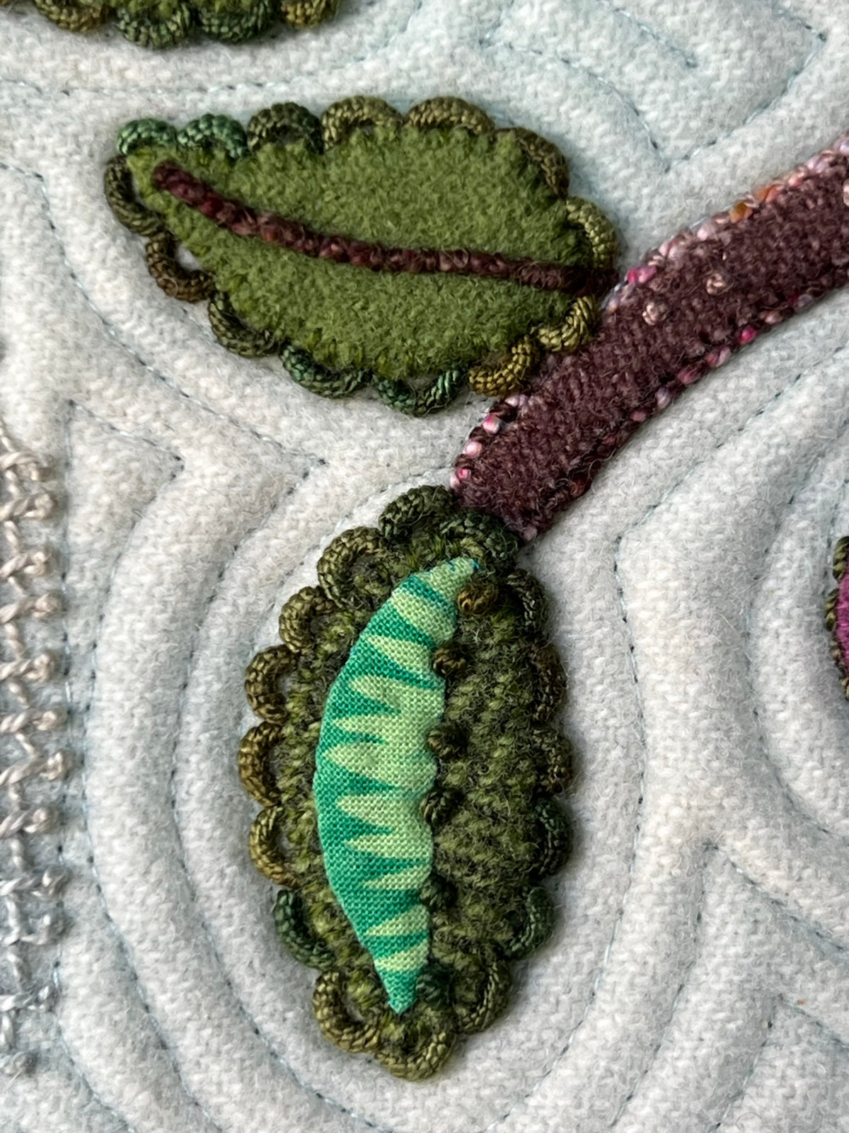 Beginning Wool Applique and Embroidery, Sat. Feb. 21, March 7 & March 21