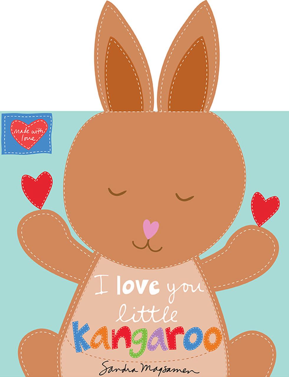 I Love You Little Kangaroo Soft Book Panel