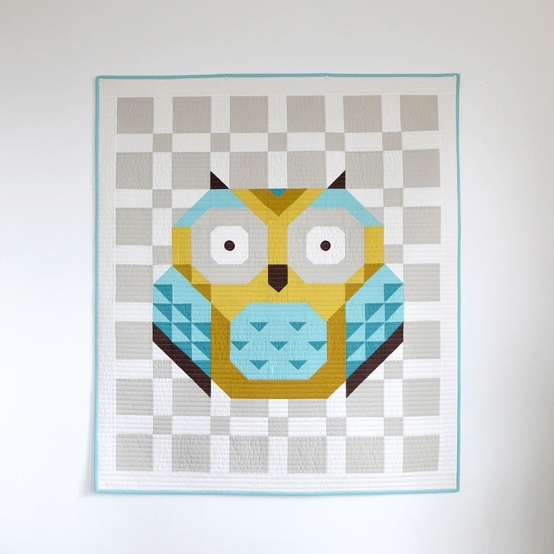 Little Owl Quilt Pattern - Quilted Strait