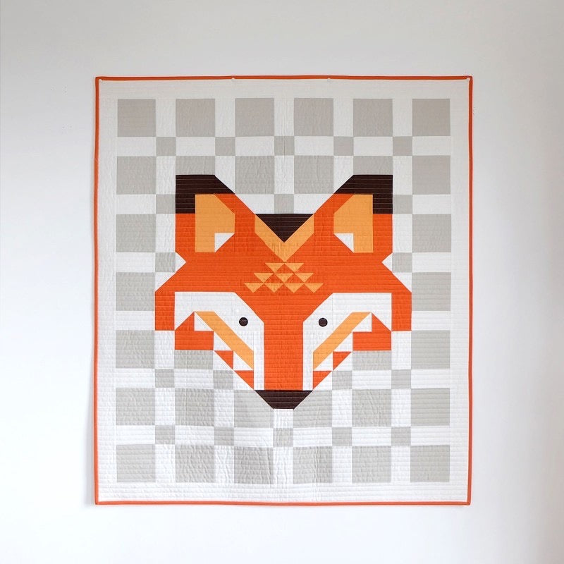 Little Fox Quilt Pattern - Quilted Strait