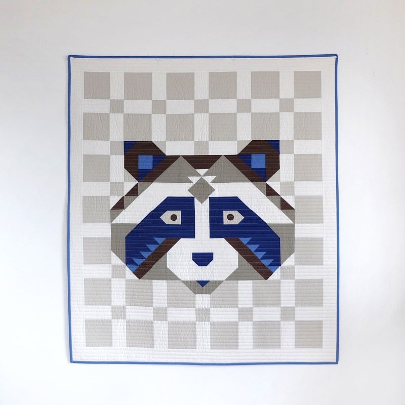 Little Raccoon Quilt Pattern - Quilted Strait