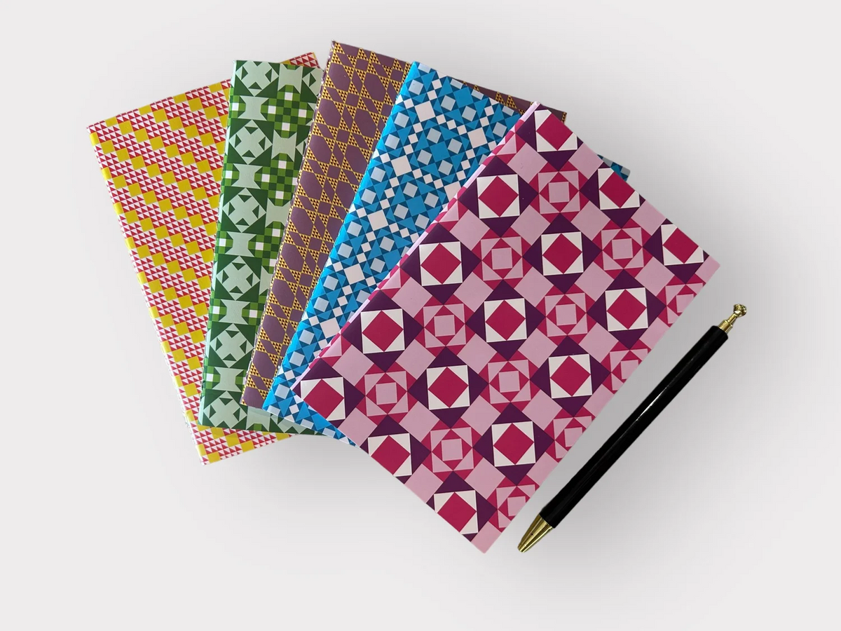 Quilt Jazz Notebooks- FM1
